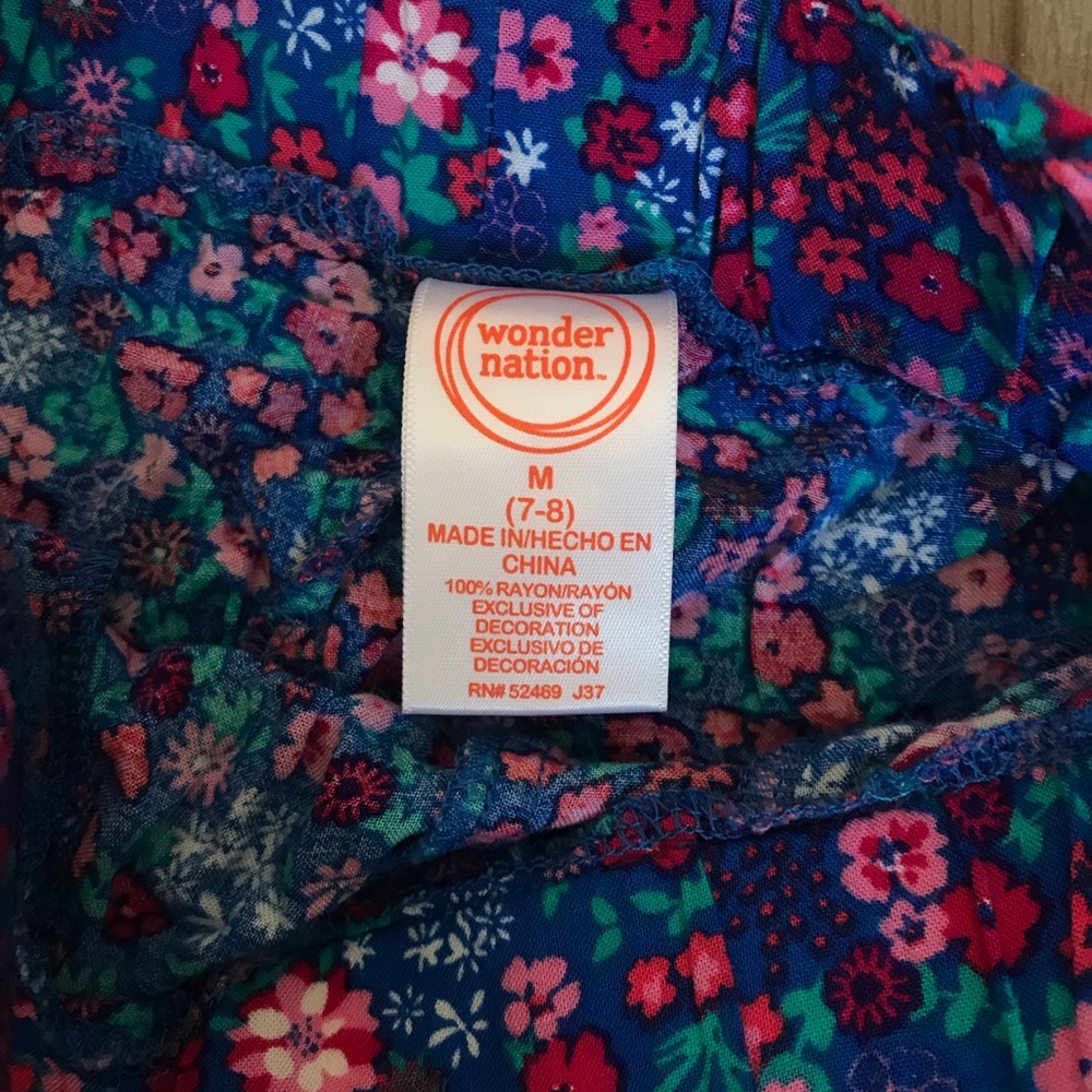 Girls shorts size 7/8